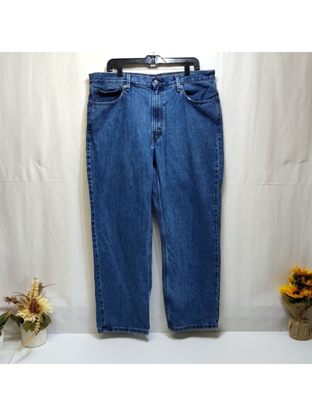 Levi's 550 Relaxed Fit Jeans W38 L29 High Rise 100% Cotton Denim Vintage Style